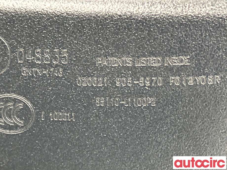 Speil innvendig til Hyundai Ioniq 5 2021-->>  (HYUNDAI|85110L1100|85110-L1100P2)