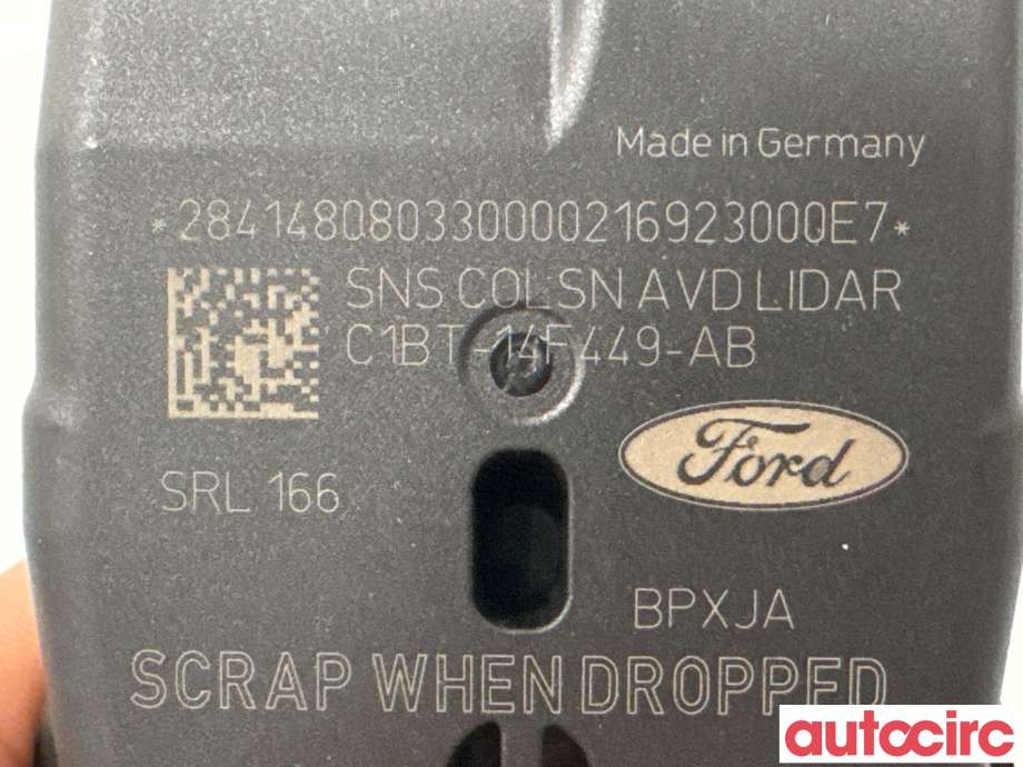Sensor radar til Ford Fiesta 2013-2017 (Type VI, Fase 2)  (FORD|1789947||C1BT-14F449-AB)