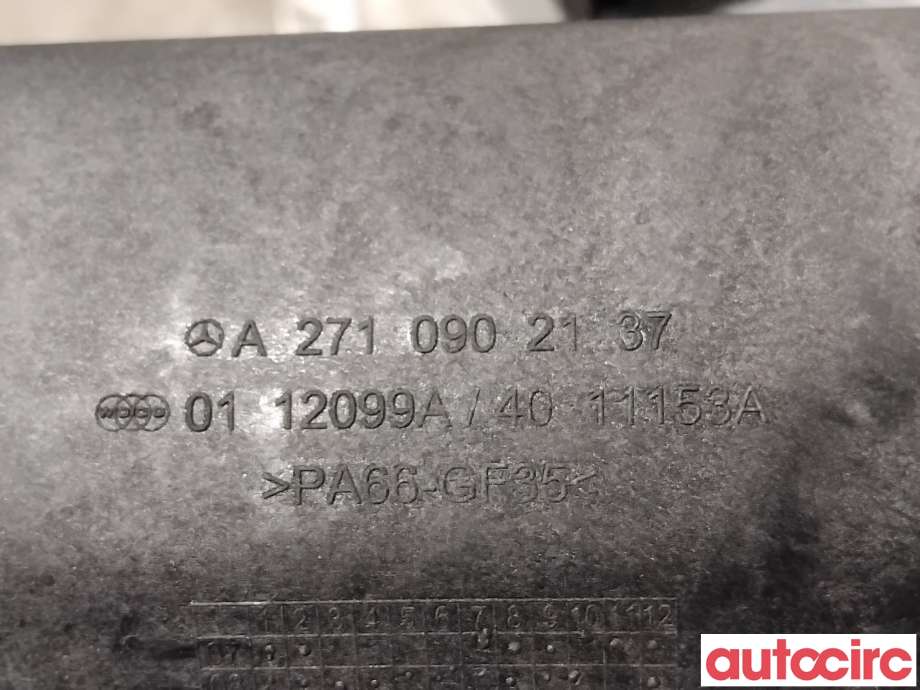 Turbo rør til Mercedes SLK 2005-2011 (R171) (R171) (MERCEDES|A2710902137|)