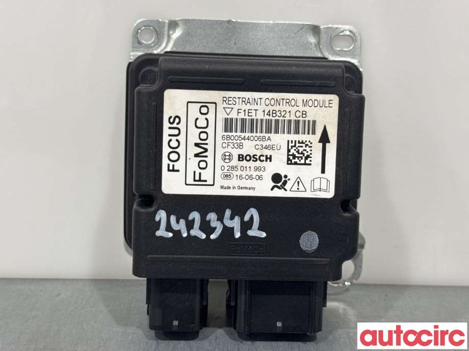 Airbag elektronikk til Ford Focus 2014-2018 (Type III, Fase 2) (FORD|2178200|0285011993|F1ET14B321CB)