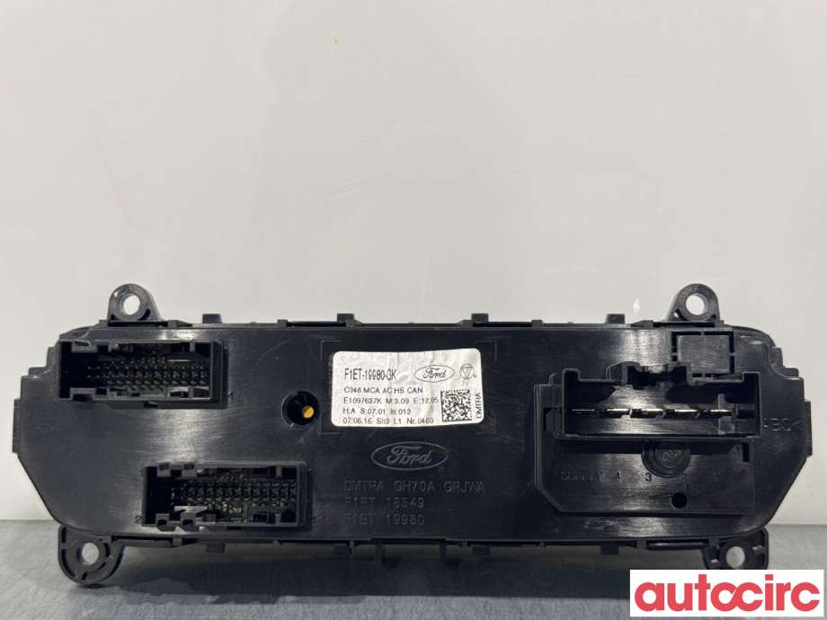 Varmeapparat betjening til Ford Focus 2014-2018 (Type III, Fase 2) (FORD|2149920||F1ET-19980-GK)