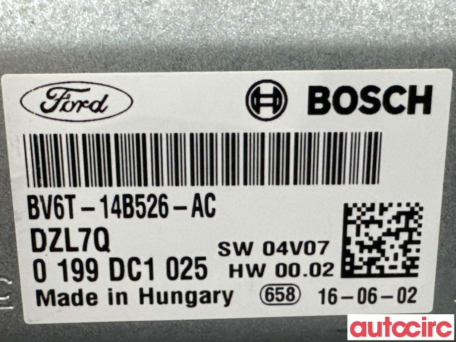 Styreenhet antispinn til Ford Focus 2014-2018 (Type III, Fase 2)  (FORD|1880916|0199DC1025|BV6T-14B526-AC)