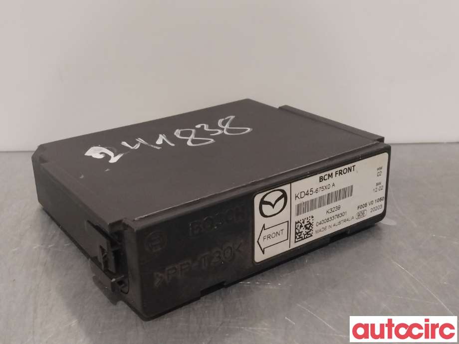 Styreenhet comfort (BCM) til Mazda CX-5 2012-2017 (Type I)  (MAZDA|KD45-67-5X0D|KD45-675X0A)