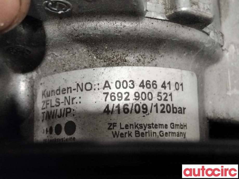 Servo pumpe mekanisk til Mercedes SLK 2005-2011 (R171) (R171) (MERCEDES|A0034664101|7692900521)