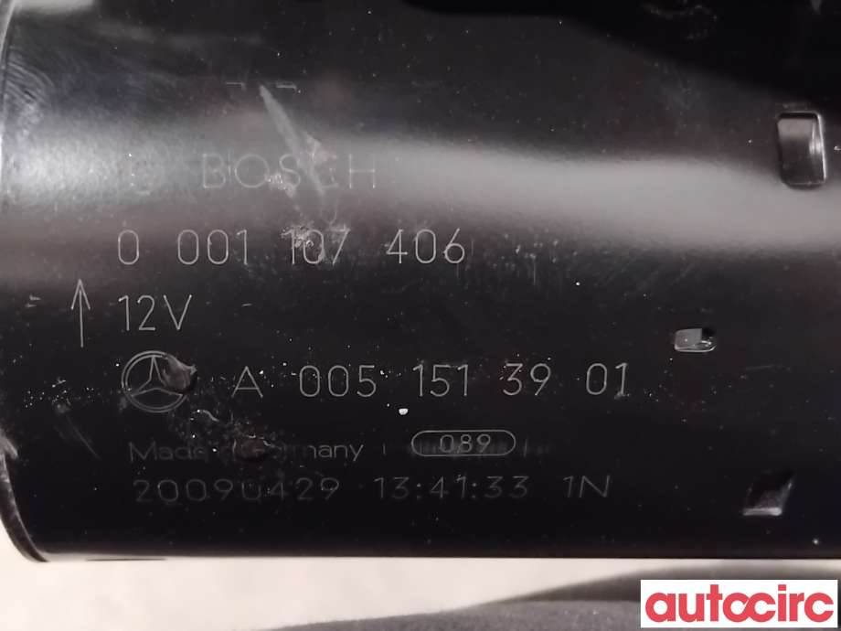 Starter til Mercedes SLK 2005-2011 (R171) (R171) (MERCEDES|A0051513901|0001107406)