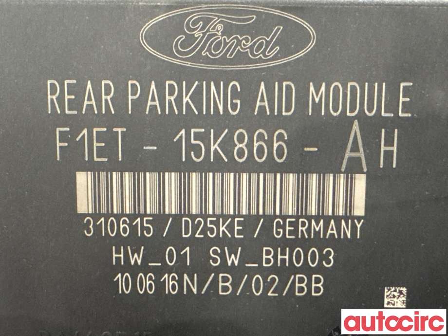 Styreenhet parkering til Ford Focus 2014-2018 (Type III, Fase 2)  (FORD|2125317|310615|F1ET-15K886-AH)