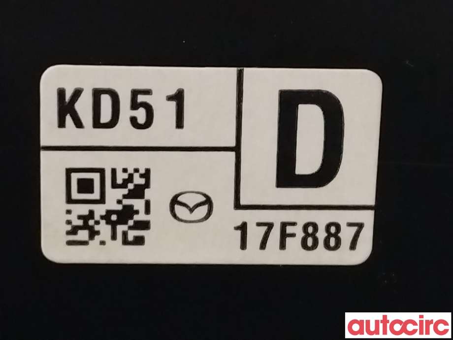 Bryter blink til Mazda CX-5 2012-2017 (Type I)  (MAZDA|KS12-66-122|KD5117F887)