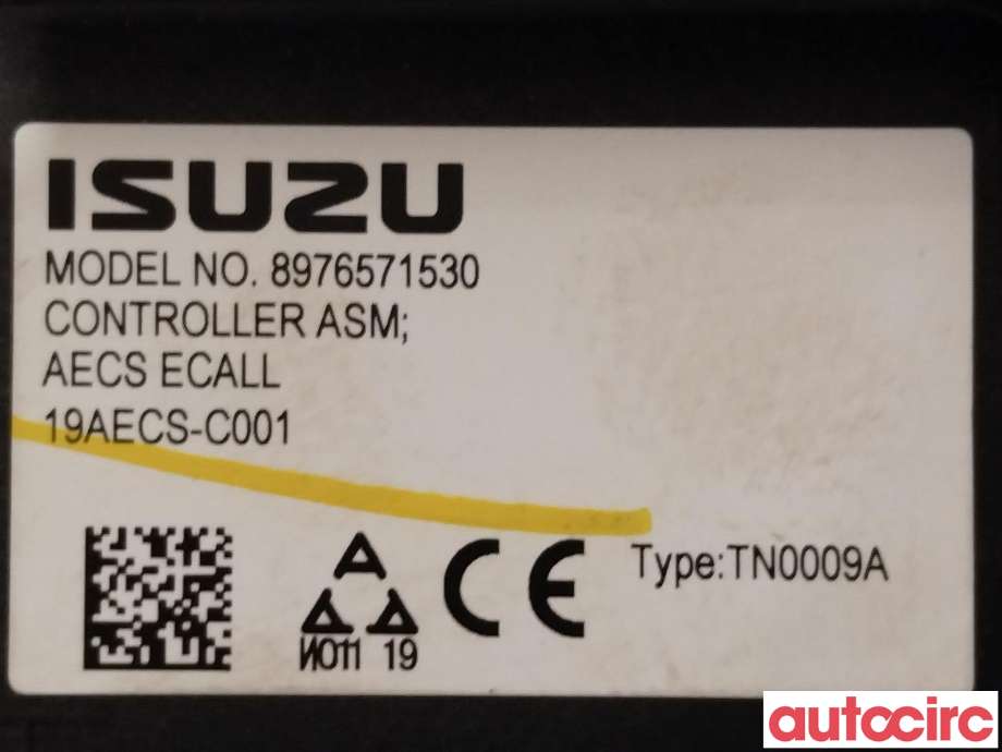 Styreenhet diverse til Isuzu D-Max 2021-->> (Type III) (ISUZU|8976571531|8976571530)