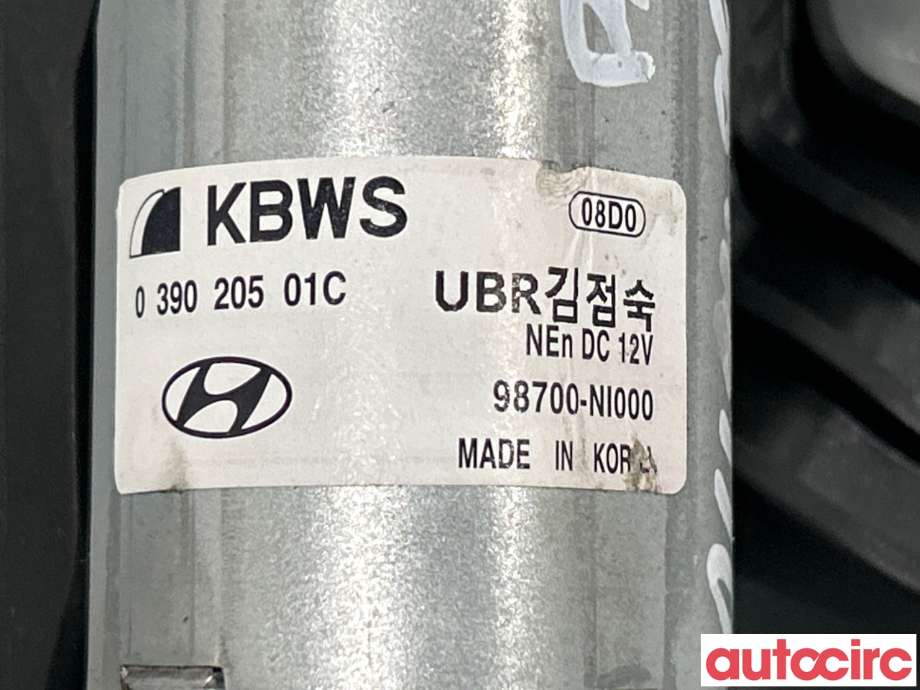 Viskermotor bakrute til Hyundai Ioniq 5 2021-->> (HYUNDAI|NO NR|98700NI000)