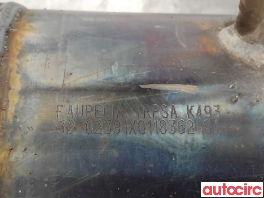 Partikkelfilter til Citroën C4 2004-2011 (Type I) (CITROEN|174037|TRPSAK493|)
