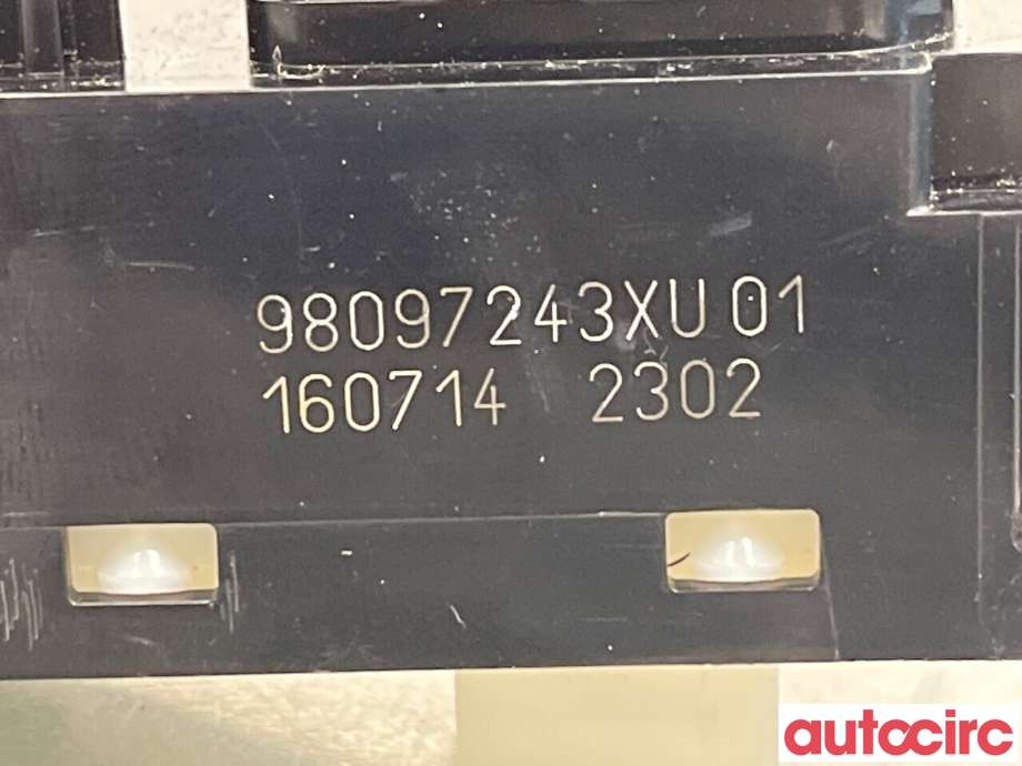 Bryter diverse til Peugeot 2008 2013-2019 (Type I) (PEUGEOT|96758773XU|98097243XU)