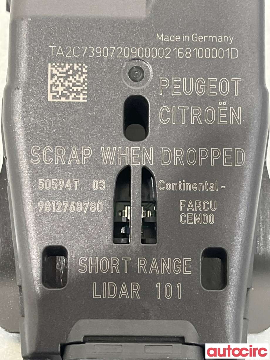 Sensor radar til Peugeot 2008 2013-2019 (Type I) (PEUGEOT|1617304680|9812768780)
