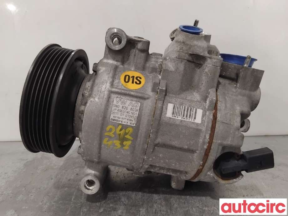 Aircondition kompressor til VW Golf VI 2008-2012  (VOLKSWAGEN|5K0820803X|447150-3371|1K0820808F)