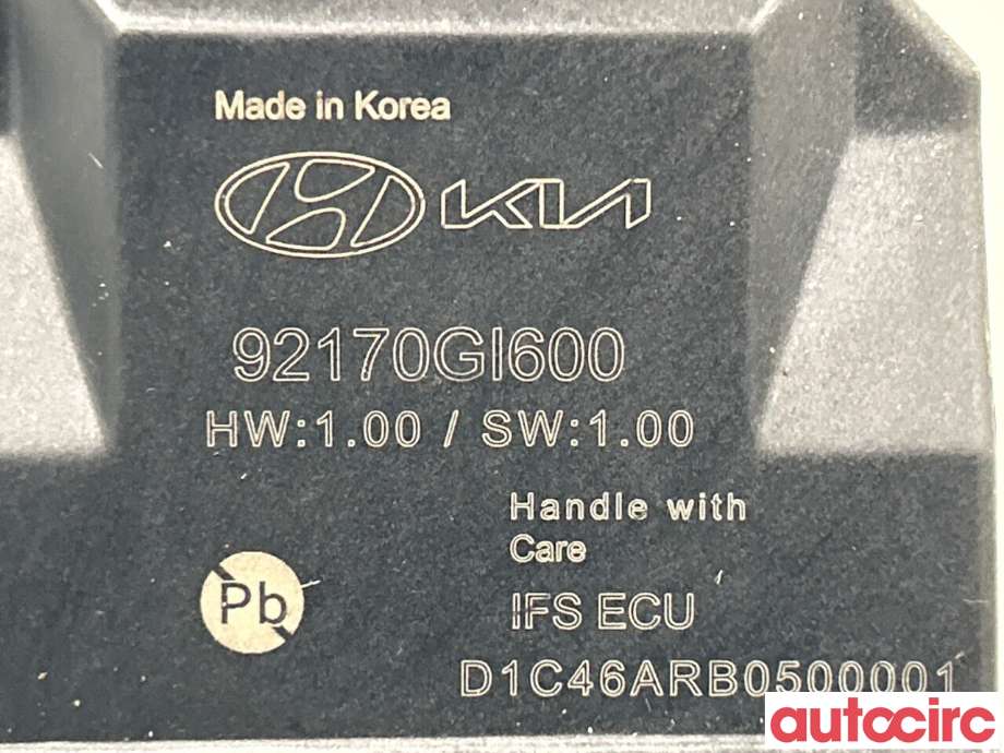 Styreenhet diverse til Hyundai Ioniq 5 2021-->>  (HYUNDAI|92170GI600)