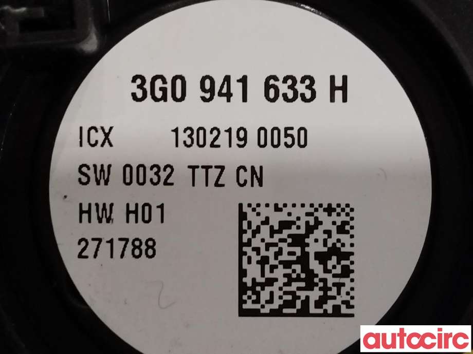 Bryter lys til VW Passat 2015-2019 (Fase 1) (B8) (B8) (VOLKSWAGEN|3G0941633H)