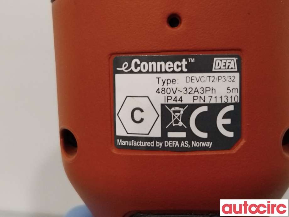 Batterilader kabel til Kia EV6 2021-->>  (KIA|NONR|480V-32A3PH|H07BZ5-F)