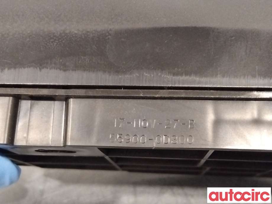 Varmeapparat betjening til Toyota Yaris 2014-2020 (Type III, Fase 2)  (TOYOTA|559000D800C3)
