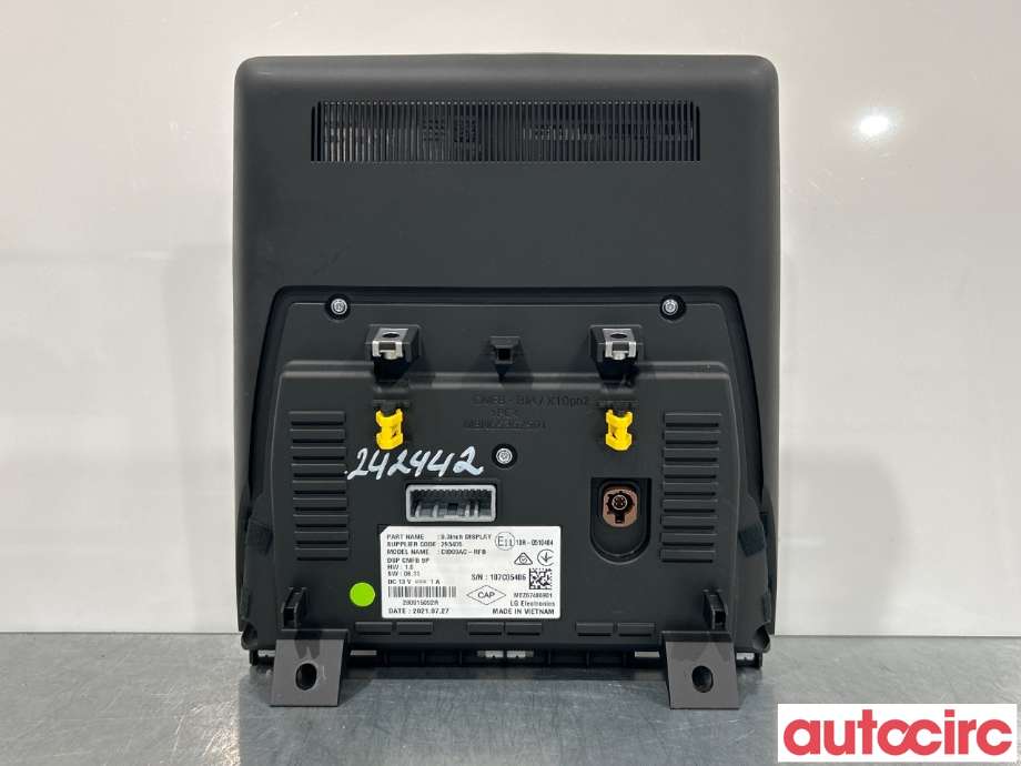 Instrument kjørecomputer til Renault Zoe 2013-2019 (Fase 1)  (RENAULT|280915092R)