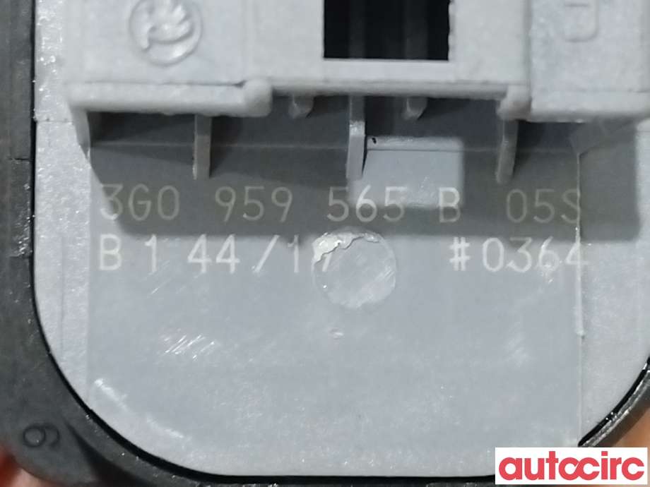 Bryter speil til VW Passat 2015-2019 (Fase 1) (B8) (B8) (VOLKSWAGEN|3G0959565C|3G0959565B)