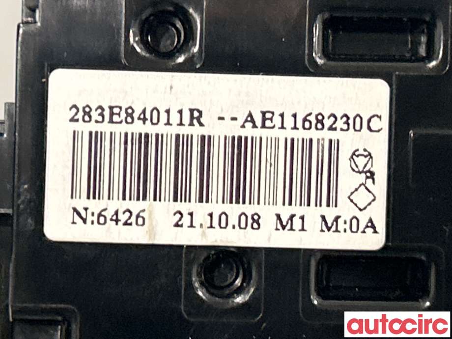 Bryter diverse til Renault Zoe 2013-2019 (Fase 1)  (RENAULT|283E84011R)