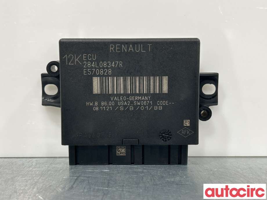 Styreenhet parkering til Renault Zoe 2013-2019 (Fase 1) (RENAULT|284L08347R)