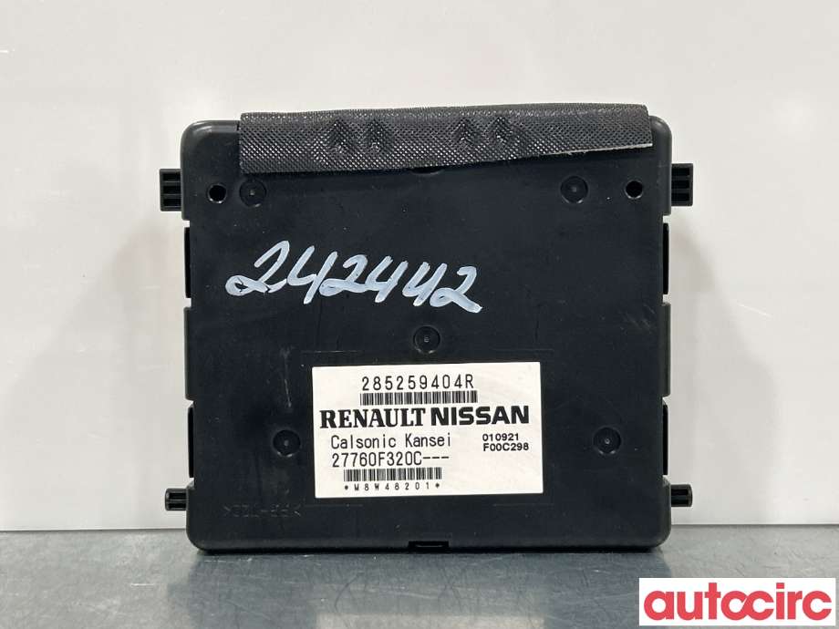 Styreenhet klima/aircondition til Renault Zoe 2013-2019 (Fase 1) (RENAULT|285259404R)