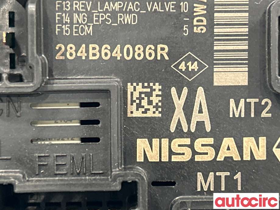Sikringsboks til Renault Zoe 2013-2019 (Fase 1)  (RENAULT|284B64086R)