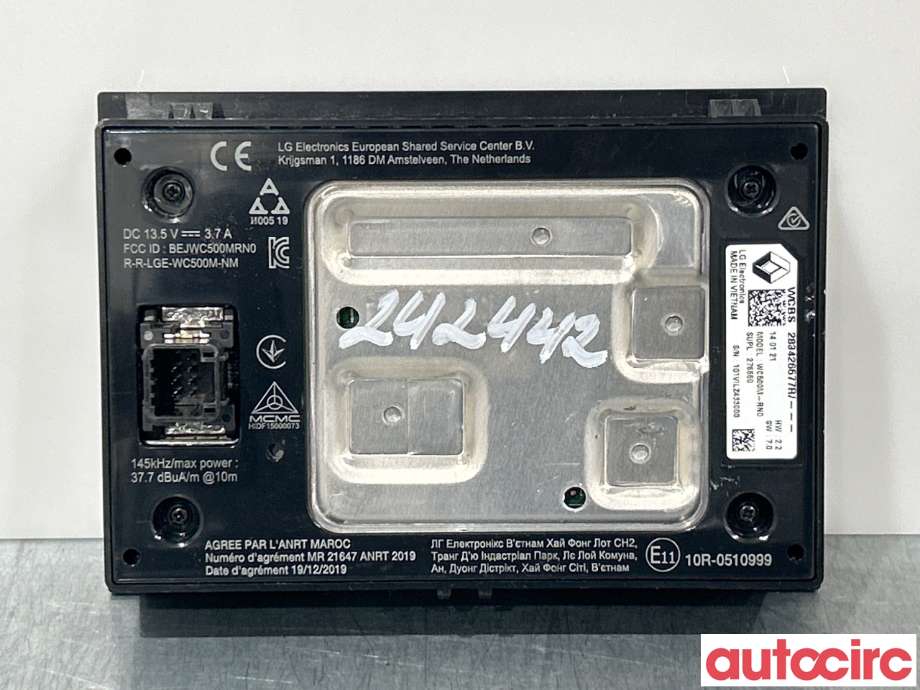 Diverse deler til Renault Zoe 2013-2019 (Fase 1) (RENAULT|2834266776R)