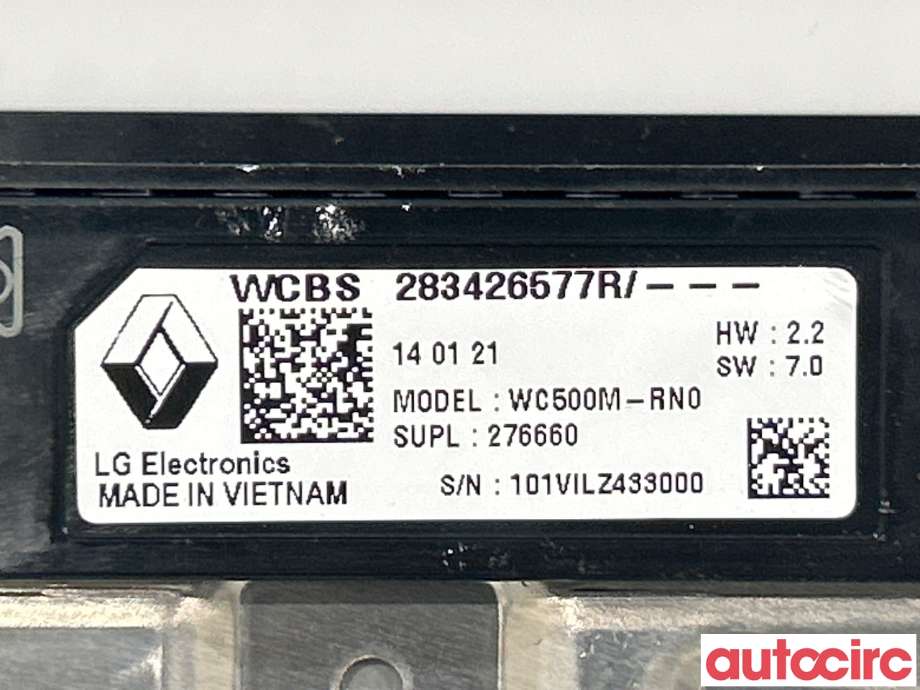 Diverse deler til Renault Zoe 2013-2019 (Fase 1) (RENAULT|2834266776R)