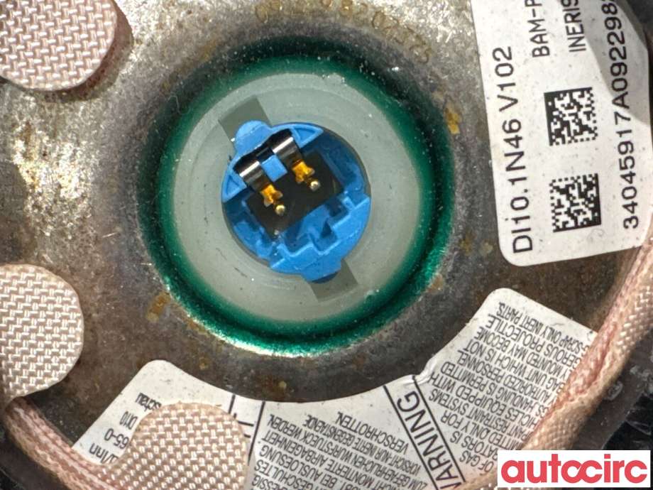 Airbag rattpute til Peugeot 308 2011-2013 (Type I, Fase 2)  (PEUGEOT|4112QQ||96845302ZE)