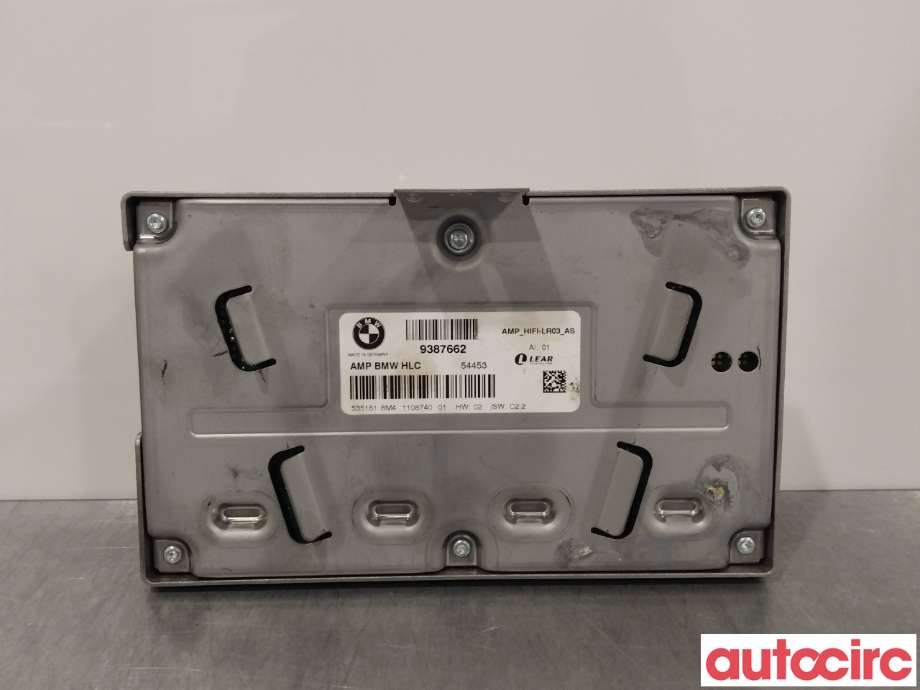 Bilstereo forsterker til BMW 3-Serie 2012-2018 (F30/F31/F34) (F30/F31/F34) (BMW|65126838829|9387662)