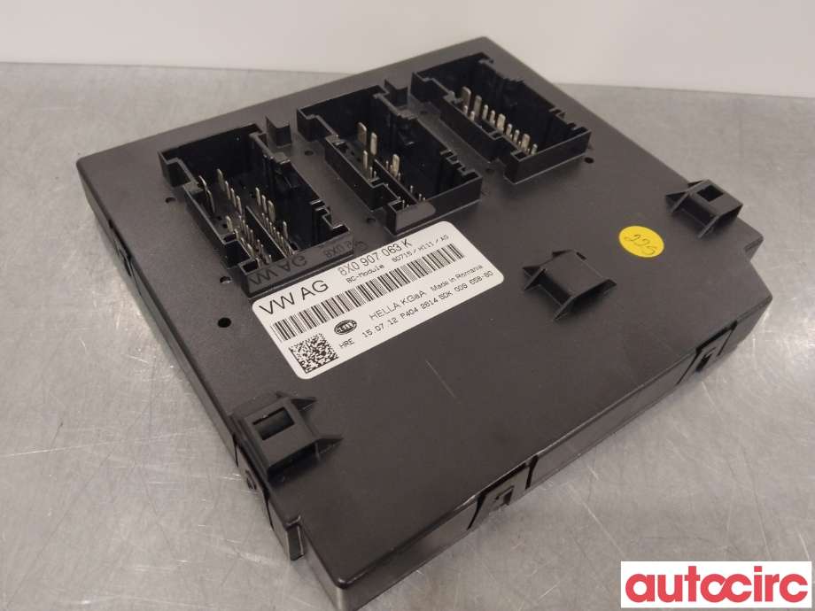 Styreenhet comfort (BCM) til Audi Q3 2011-2014 (Type I, Fase 1)  (AUDI|8X0907063N|8X0907063K)