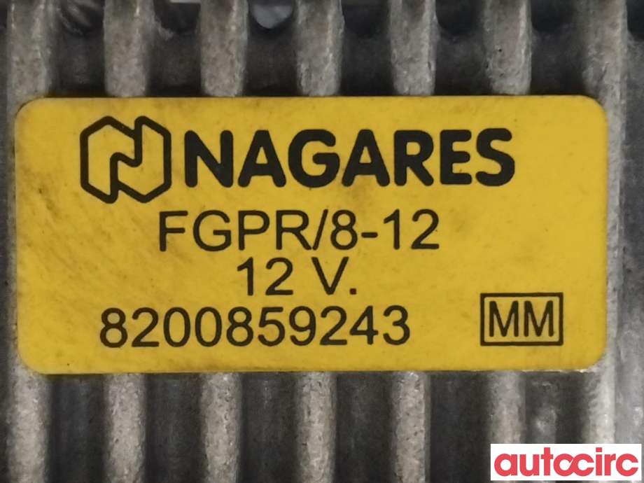 Rele gløde til Nissan Qashqai 2010-2014 (Type I, Fase 2)  (NISSAN|1106700Q0B|8200859243A)