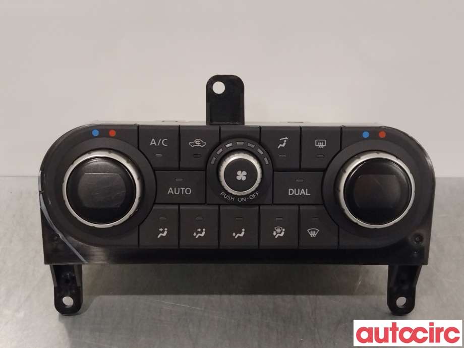 Varmeapparat betjening til Nissan Qashqai, 2010-2014 (Type I, Fase 2) (NISSAN|27500BR47A)