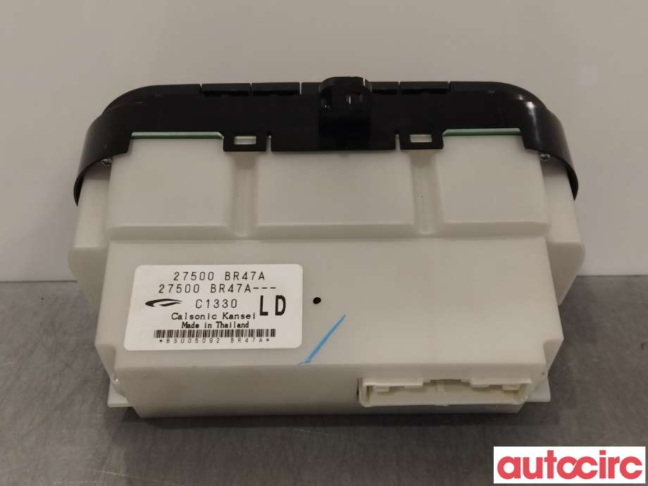 Varmeapparat betjening til Nissan Qashqai 2010-2014 (Type I, Fase 2) (NISSAN|27500BR47A)