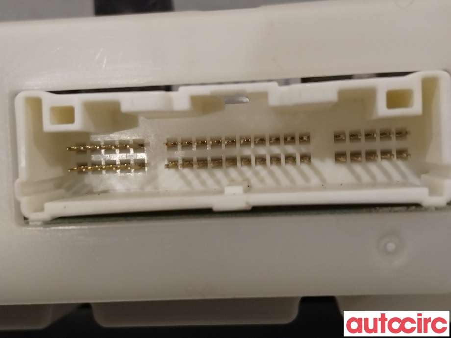 Varmeapparat betjening til Nissan Qashqai 2010-2014 (Type I, Fase 2) (NISSAN|27500BR47A)