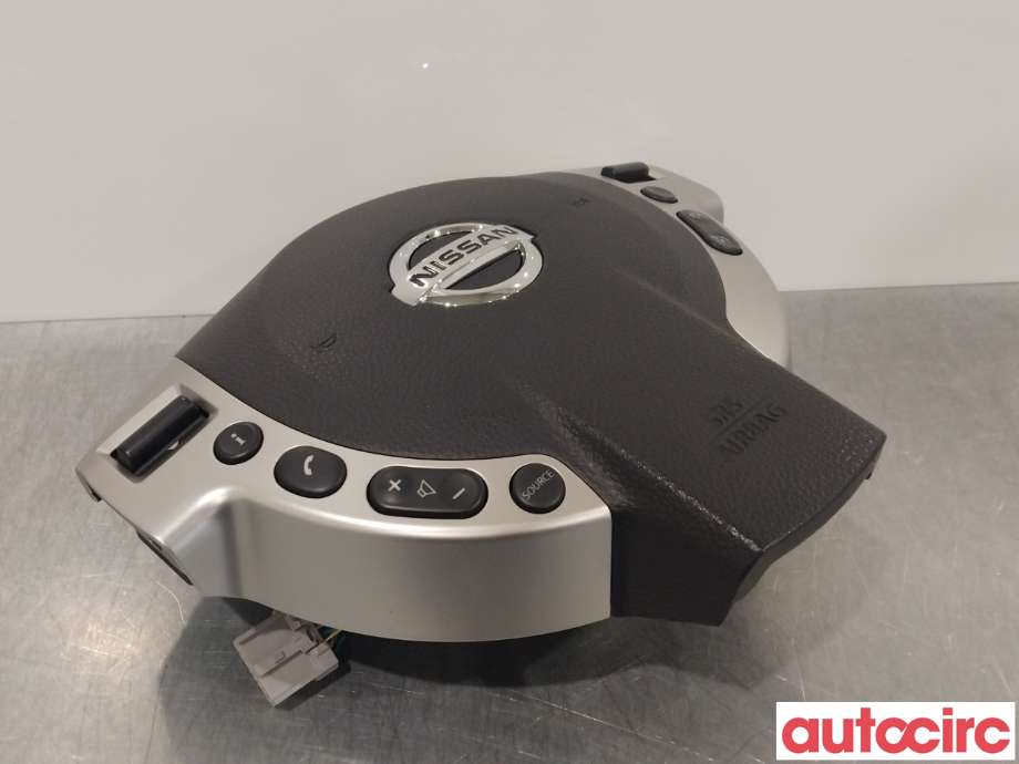 Airbag rattpute til Nissan Qashqai 2010-2014 (Type I, Fase 2)  (NISSAN|98510BR26D)