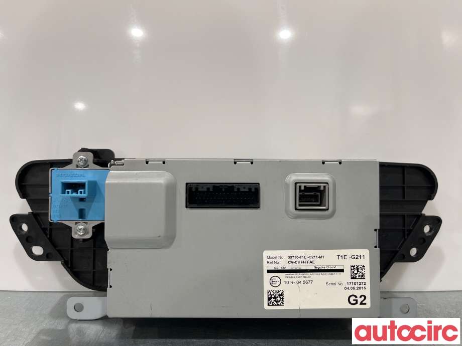 Multimedia display (MCU - Media Controller Unit) til Honda CR-V 2012-2018 (Type IV) (HONDA|39710-T1E-G21)