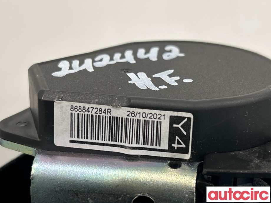 Sikkerhetsbelte foran høyre til Renault Zoe 2013-2019 (Fase 1) (RENAULT|868847284R)