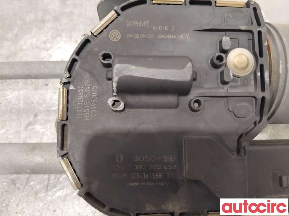 Viskermotor frontrute til VW Golf VI 2008-2012  (VOLKSWAGEN|1Q1955119B|1397220652|1Q1955119C)