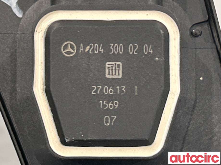 Pedal gass til Mercedes E-Klasse 2013-2016 (Fase 2) (W212) (W212) (MERCEDES|A2043000200|A2043000204)