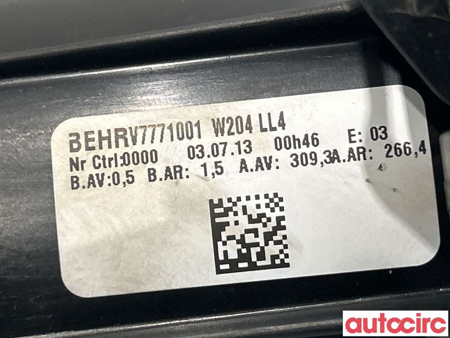 Varmeapparat motor til Mercedes E-Klasse 2013-2016 (Fase 2) (W212) (W212) (MERCEDES|A2128200708|)