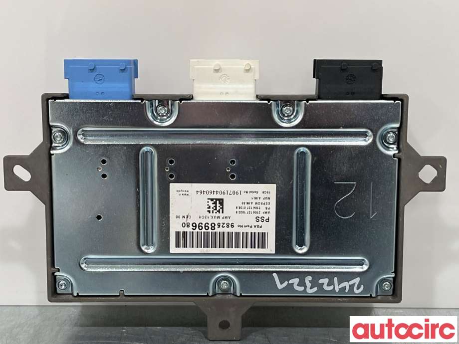 Bilstereo forsterker til Peugeot 3008 2016-->> (Type II)  (PEUGEOT|1634181480|9825899680)
