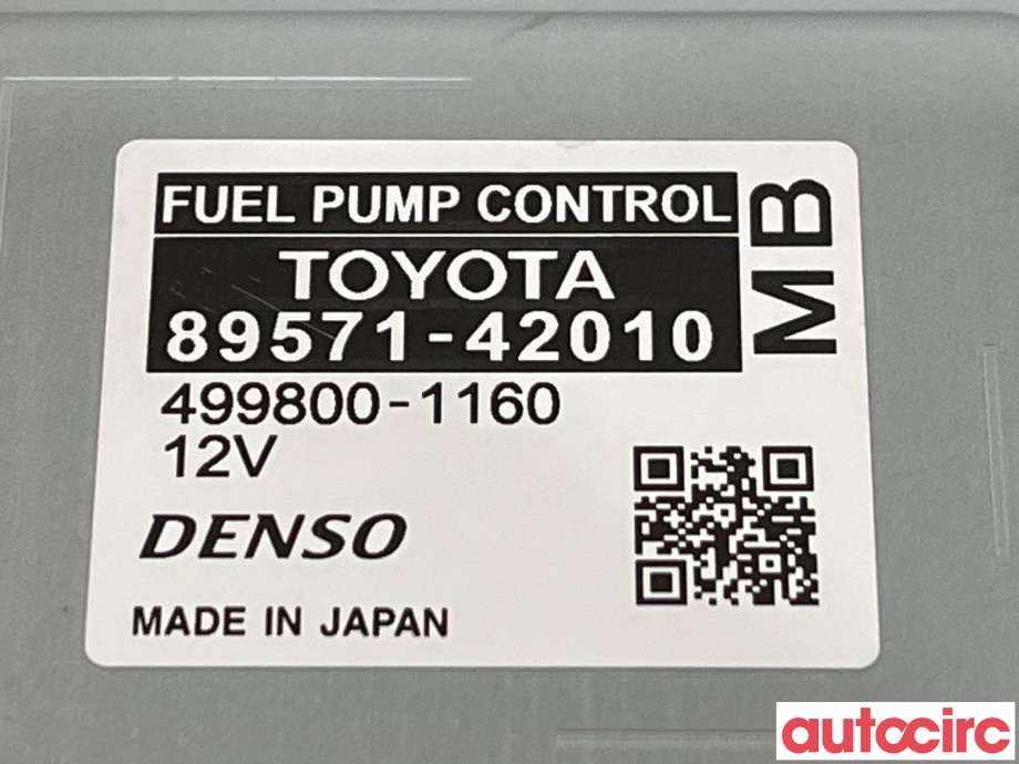Styreenhet drivstoffpumpe til Toyota RAV4 2019-->> (Type V) (TOYOTA|8957142010|499800-1160)