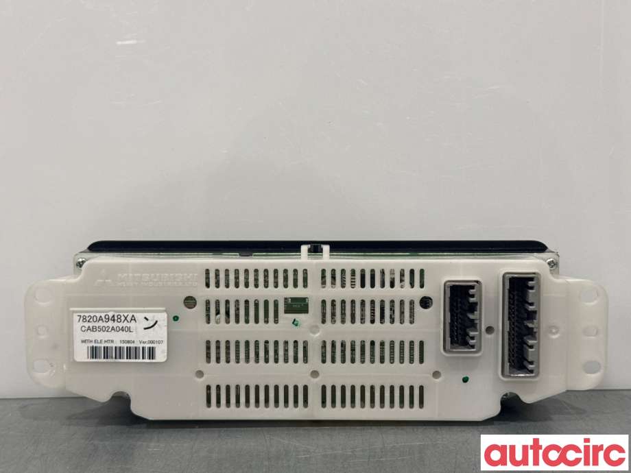 Varmeapparat betjening til Mitsubishi Outlander 2015-->> (Type III, Fase 2)  (MITSUBISHI|7820A948XA|CAB502A040L)