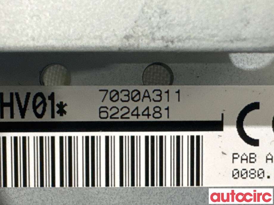 Airbag passasjer til Mitsubishi Outlander 2015-->> (Type III, Fase 2) (MITSUBISHI|7030A311|)