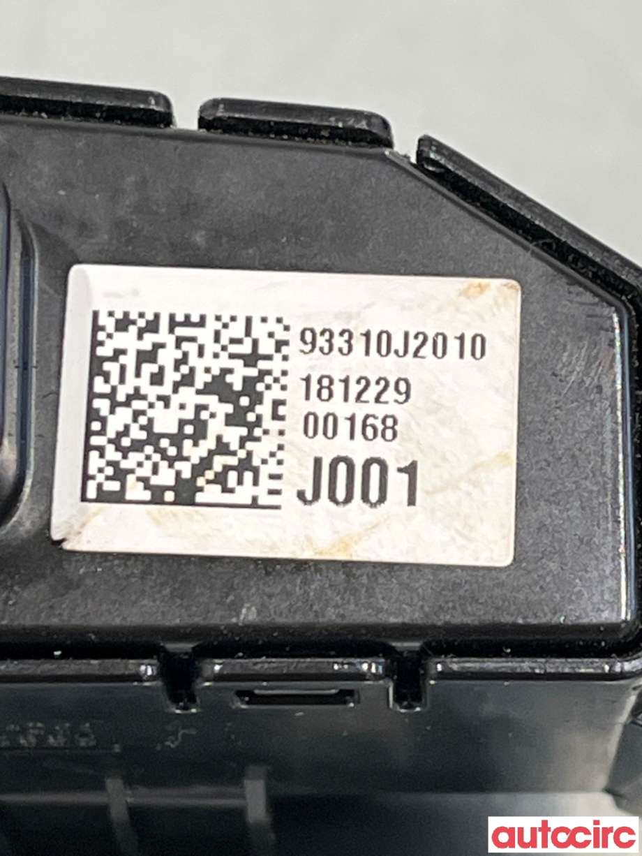 Bryter setevarme til Kia e-Soul 2019-->> (Type III) (KIA|93310J2010)