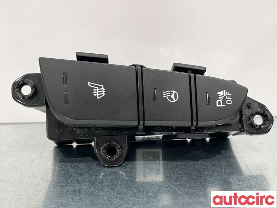 Bryter setevarme til Kia e-Soul, 2019-->> (Type III)  (KIA|93315J2060)