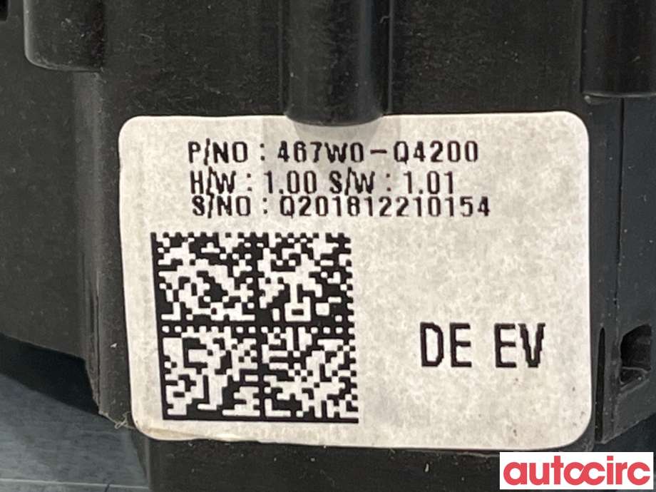 Girstang/girvelger automat til Kia e-Soul 2019-->> (Type III)  (KIA|467W0Q4200|467W0-Q4200)