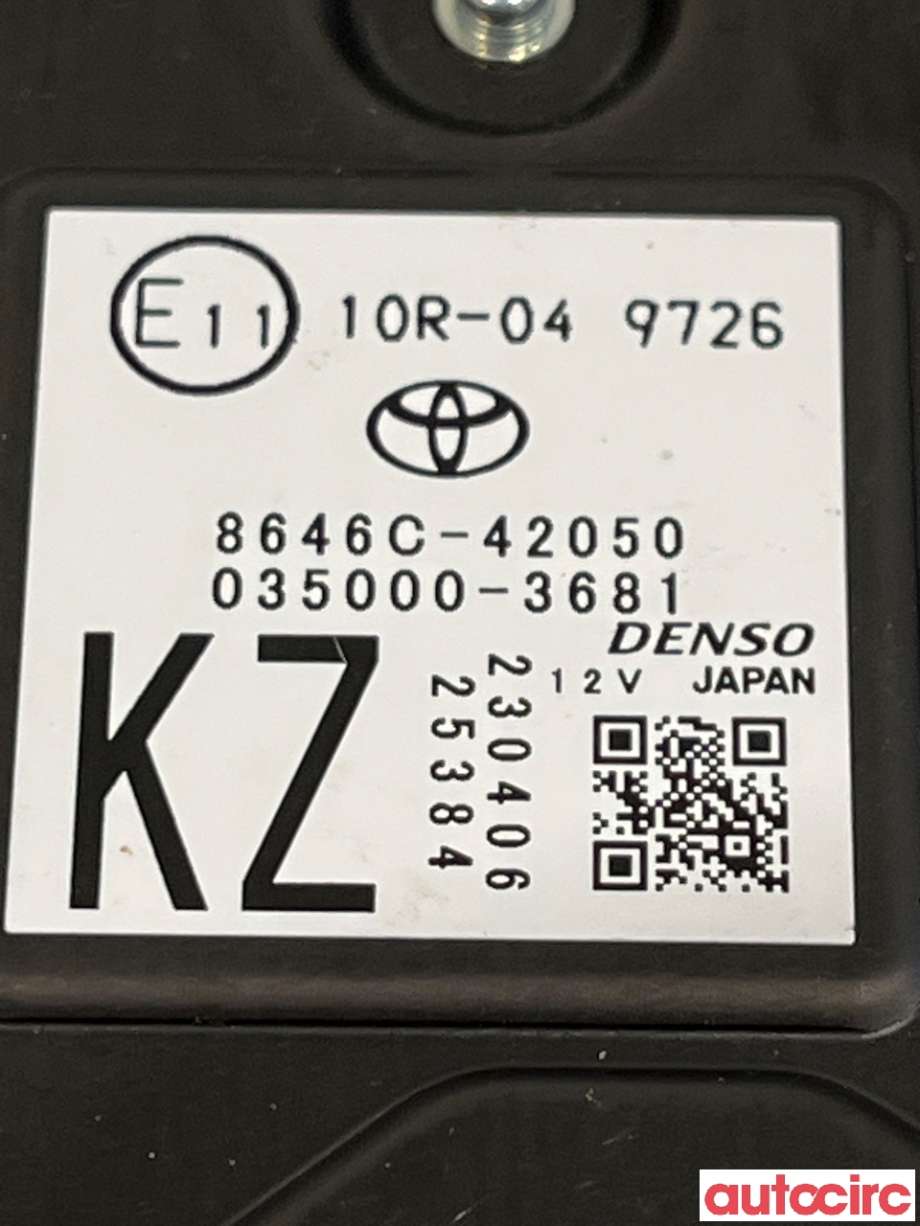 Sensor radar til Toyota RAV4 2019-->> (Type V)  (TOYOTA|8646C42050|8646C-42050)